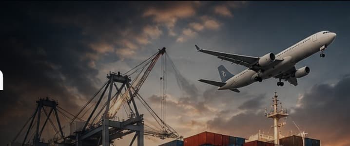 Cargo aircraft and shipping containers